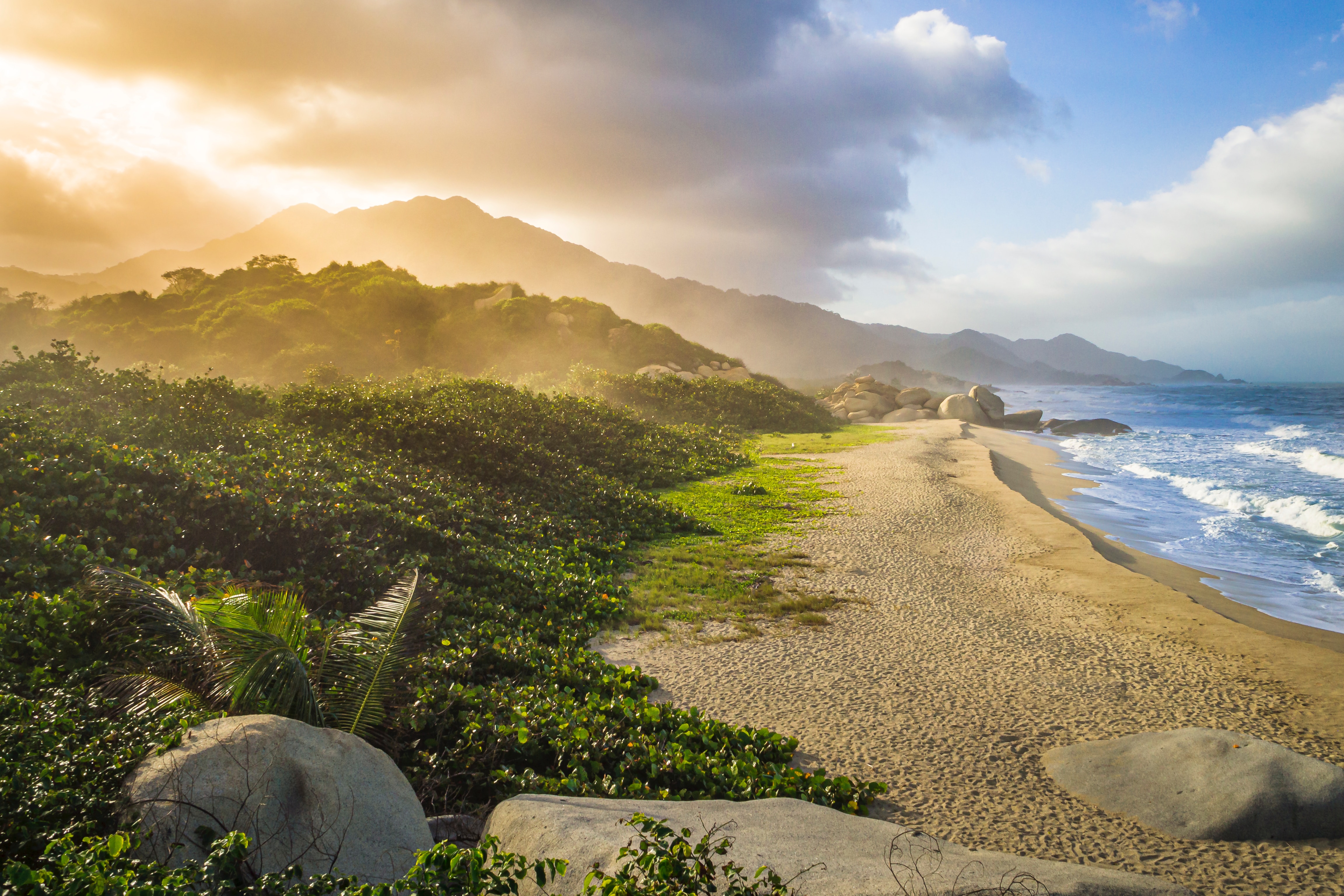 Tayrona National Park beach